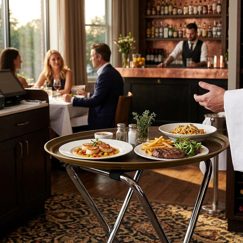 Cabrilla Cromada de 1 Pulgada Soporte para Tubo o Barra | Kinso Home