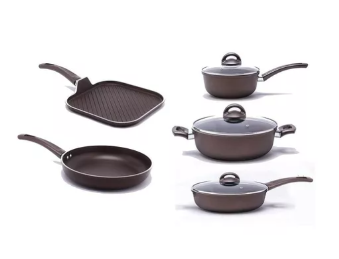 Bateria de Cocina Forza - 8 Piezas Marca ALPRO