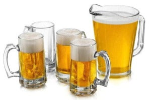Juego para Cervezas 5 pz / Crisa C543
