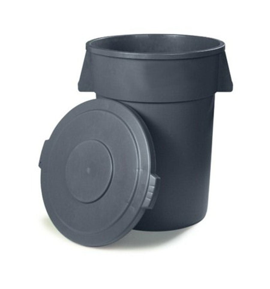 BOTE BASURA REDONDO 168 LT C/TAPA - CONCASSE MCLBBRED168