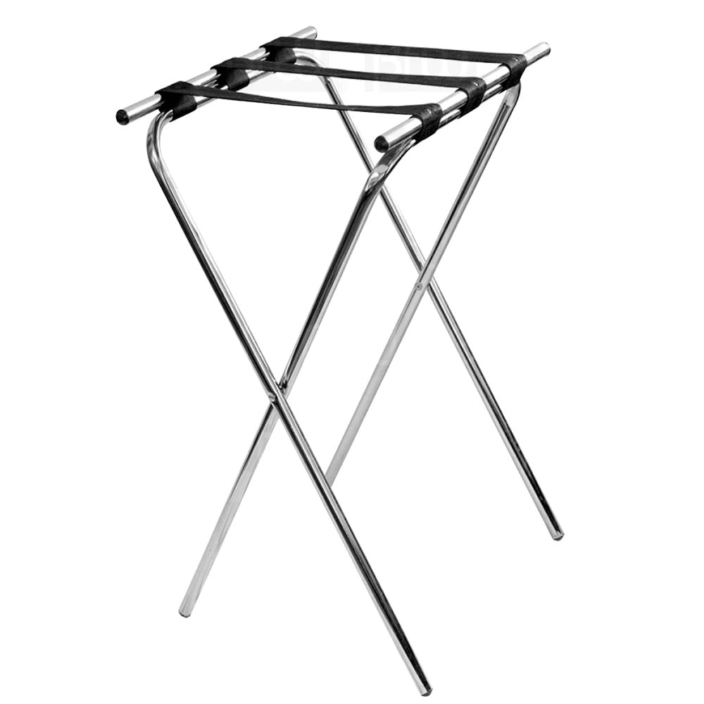Cabrilla Porta Charola Cromada, Plegable, para Mesero