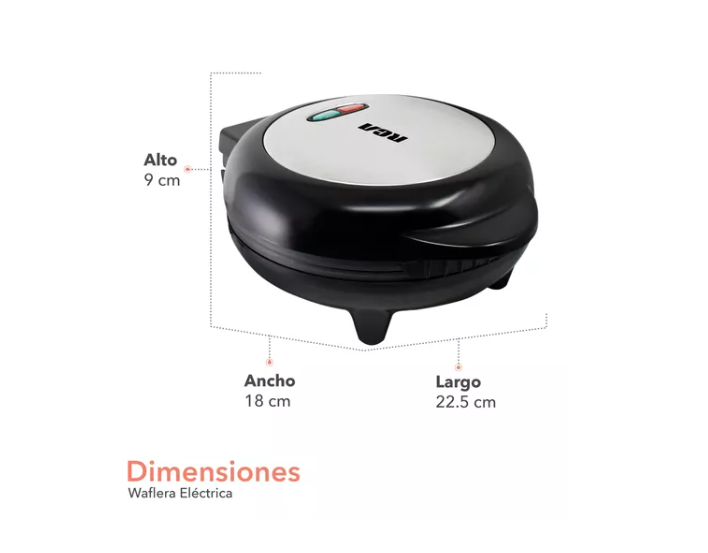 Waflera Eléctrica Estilo Belga / RCA RC-91