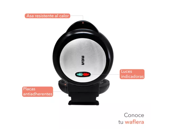 Waflera Eléctrica Estilo Belga / RCA RC-91