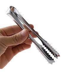 PINZA HIELO ESTRELLA PLANA 15 CM ACERO INOXIDABLE / CONCASSE - MCPAIH02E