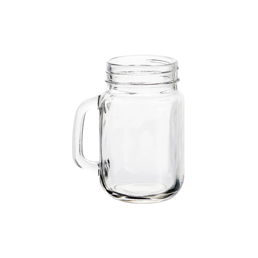 Tarro Mason Jar Liso 480 ml Estilo Vintage Multiusos | By Kinso Home