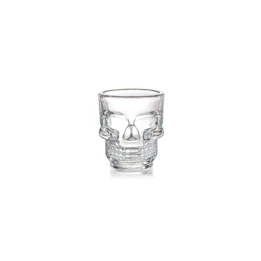 Vaso Tequilero Calavera 40 ml de Vidrio | By Kinso Home