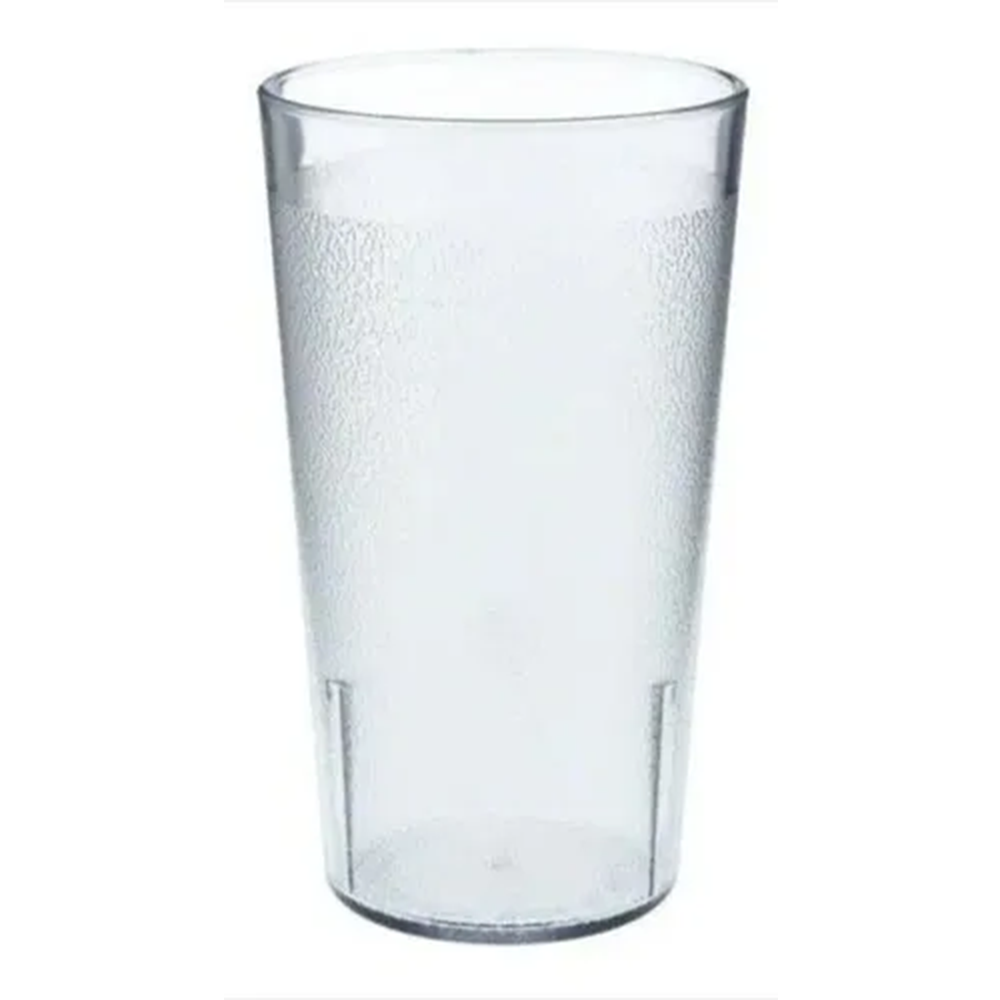 SET DE 12 VASOS POLICARBONATO TRANSPARENTE