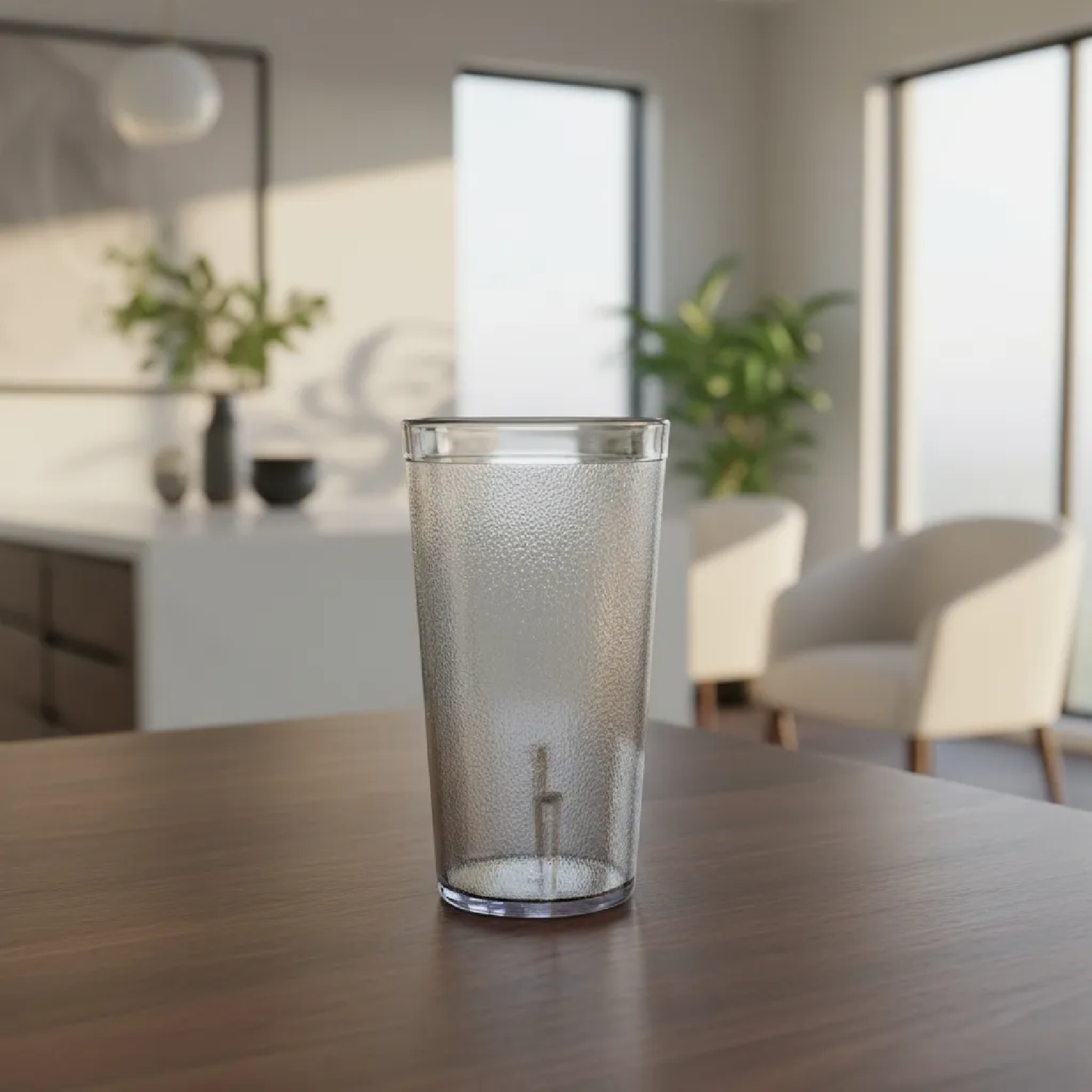 SET DE 12 VASOS POLICARBONATO TRANSPARENTE