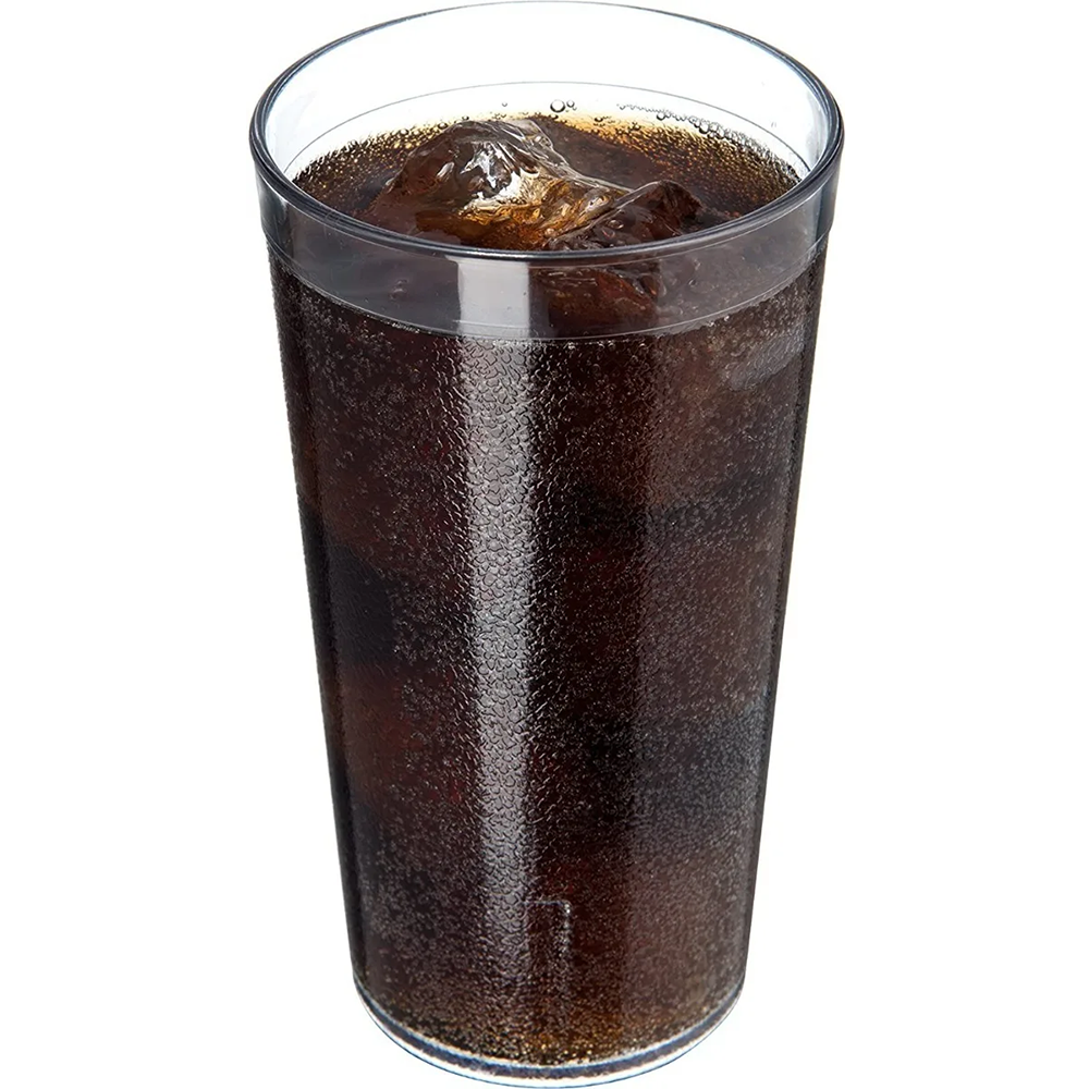 SET DE 12 VASOS POLICARBONATO TRANSPARENTE