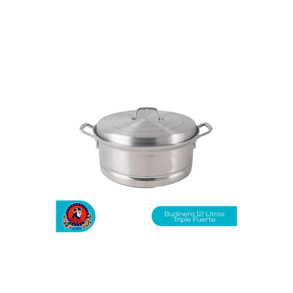 Budinera Profesional #40 / 12 L de Aluminio Triple Fuerte | By Kinso Home