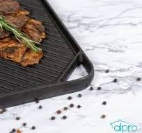 Parrilla Revesible de Hierro Fundido Rectangular - ALPRO 9601