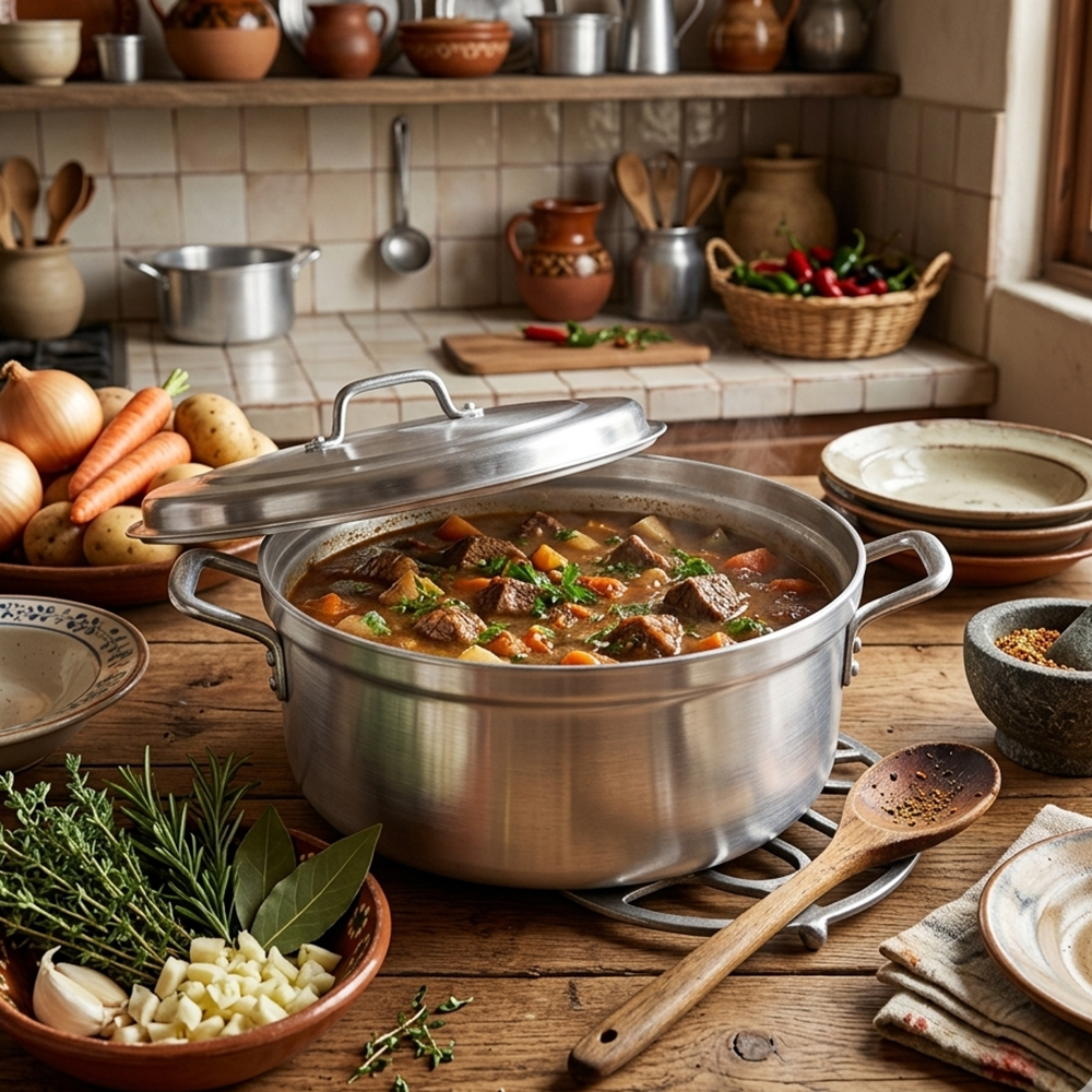 Budinera Profesional #50 / 24 L de Aluminio Triple Fuerte | By Kinso Home