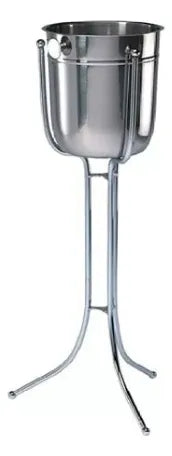 CHAPAÑERA HIELERA BALDE DE 8L ACERO INOXIDABLE