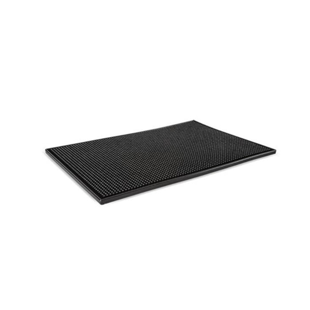 Tapete para Bar Negro 45 x 30 cm Antiderrapante para Coctelería | Kinso Home