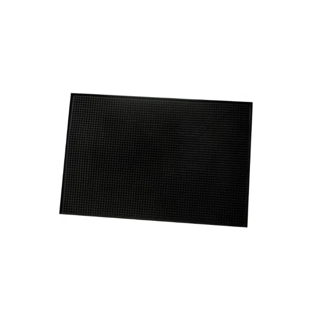 Tapete para Bar Negro 45 x 30 cm Antiderrapante para Coctelería | Kinso Home