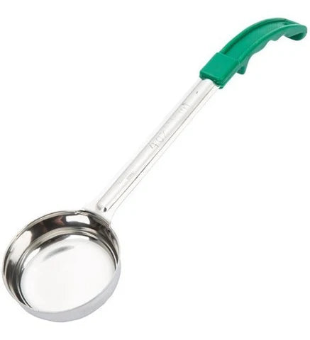 CUCHARA PORCIONADORA 4 OZ A INOX M/VERDE / BUFFETWARE - DS2054